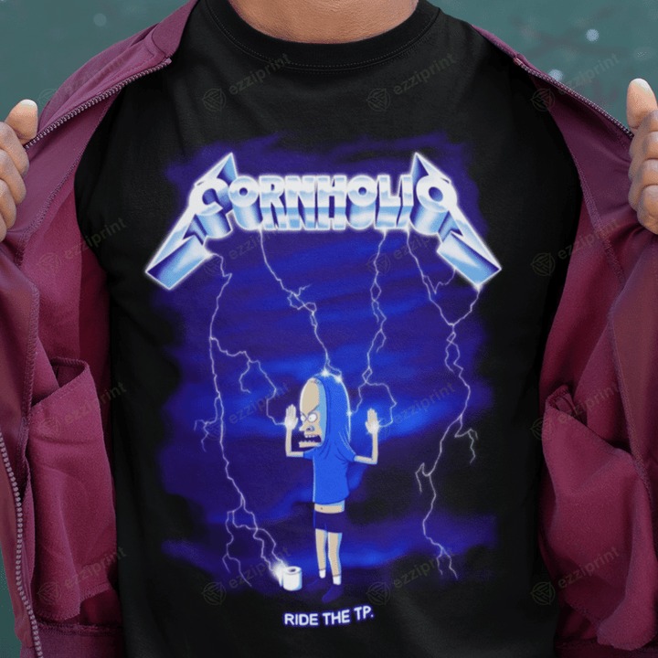 Cornholio Metallica Beavis and Butt-Head Beavis T-Shirt