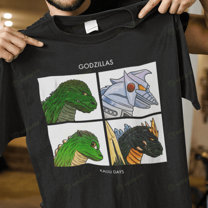 Kaiju Day Demon Days Gorillaz Godzilla Mashup T-Shirt