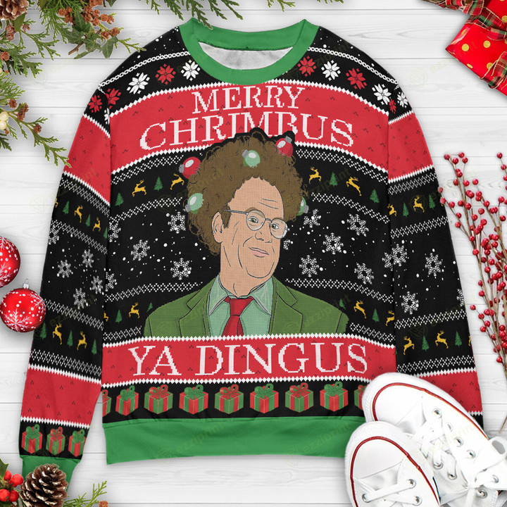 Merry Chrimbus Ya Dingus Dr. Steve Brule Sweater