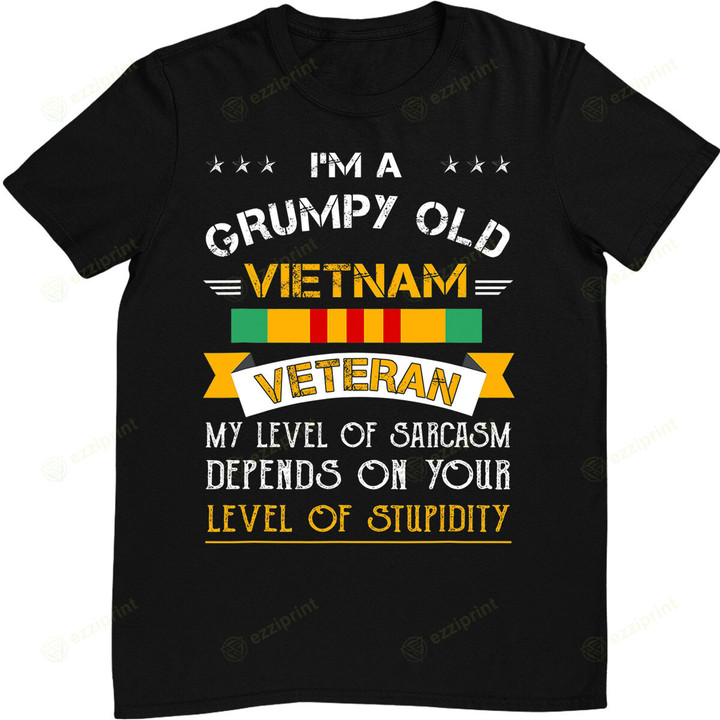 Grumpy Old Vietnam Veteran T-Shirt