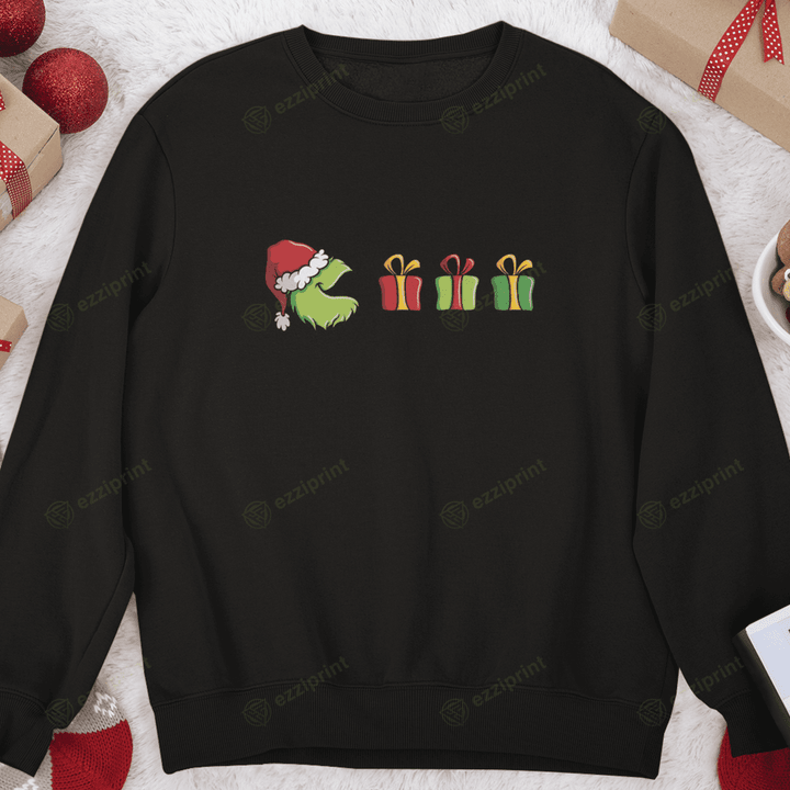 Grinch-man Pac-Man The Grinch Christmas T-Shirt