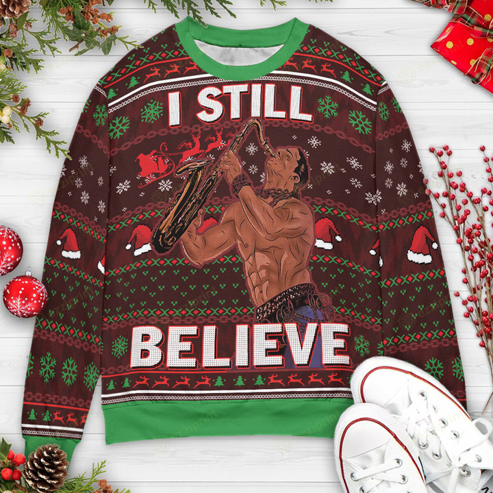 I Still Believe Tim Cappello The Lost Boys Christmas Sweater