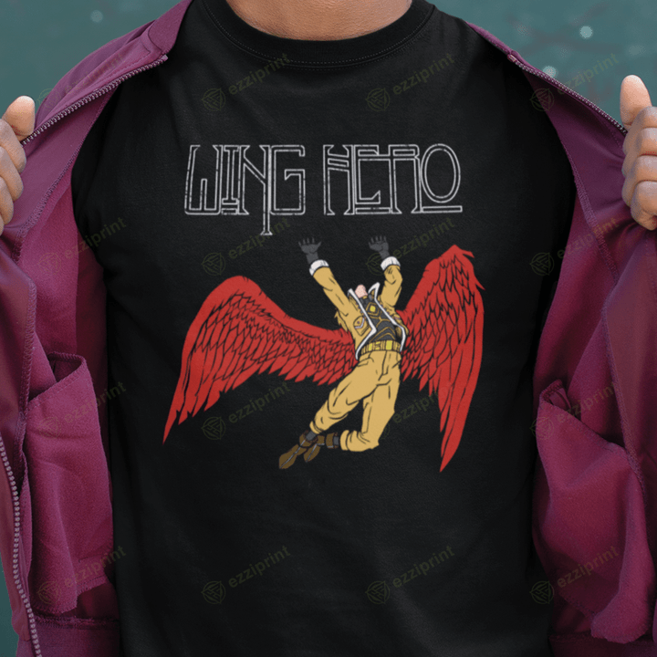 Wing Hero Led Zeppelin Swan Song Keigo Takami My Hero Academia Mashup T-Shirt