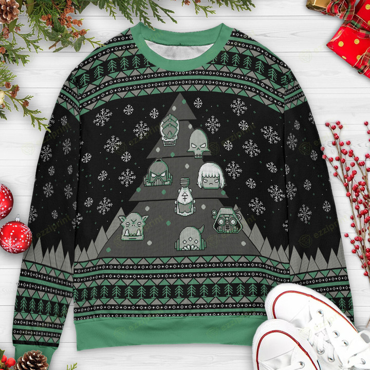 Warhammer 40k Christmas Tree Sweater