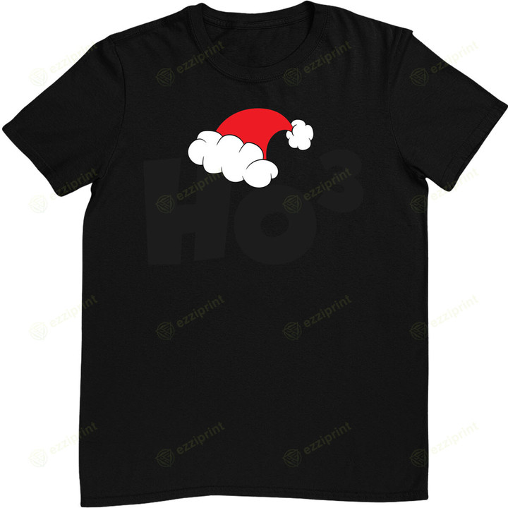 Funny Ho Cubed Christmas Math T-Shirt