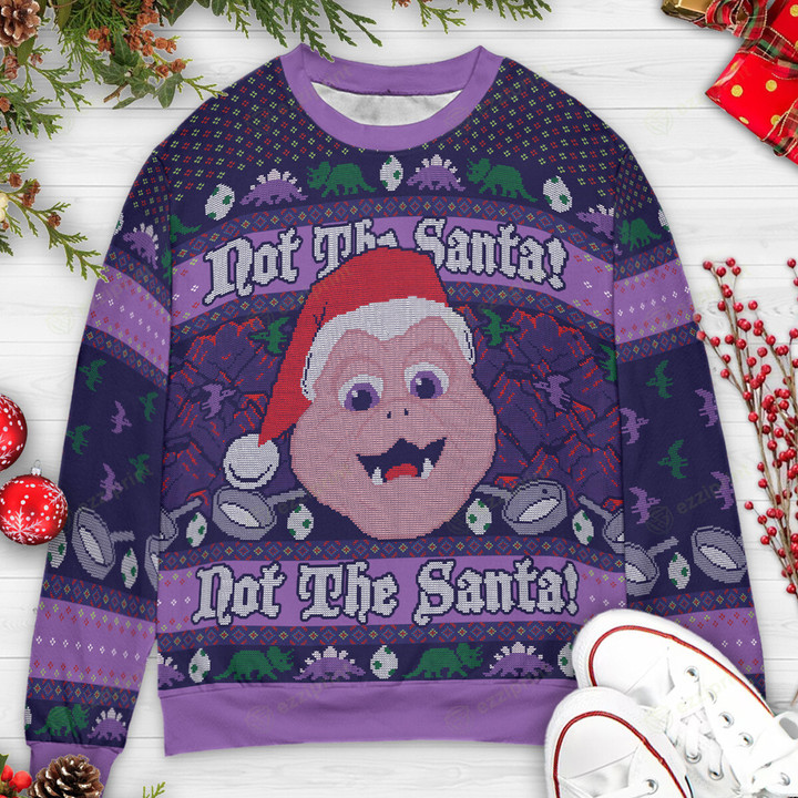 Not the Santa Baby Sinclair Dinosaurs Sweater