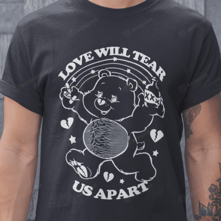 Love Will Tear Us Apart Joy Division Care Bears Mashup T-Shirt