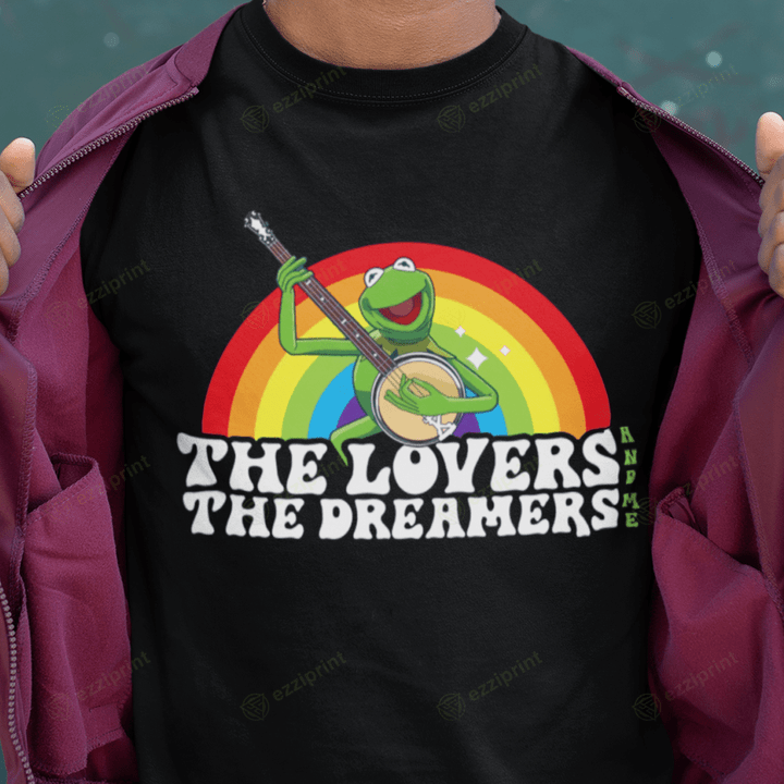 The Lover The Deamers Kermit the Frog The Muppet T-Shirt
