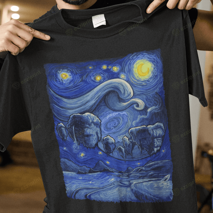 Starry Pandora Starry Night Avatar Mashup T-Shirt