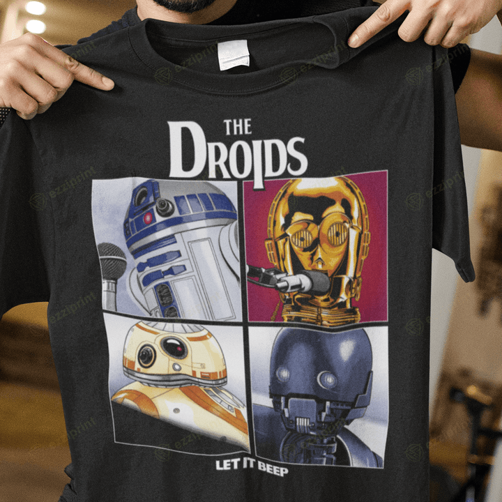 The Droids Let It Beep Let it Be Star Wars Mashup T-Shirt