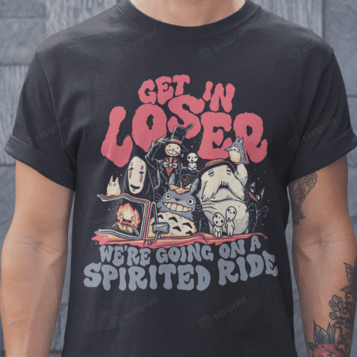 Spirited Ride Mean Girls Anime Characters T-Shirt