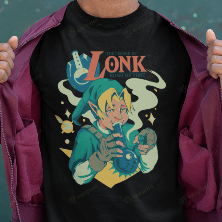 Lonk Bong Of Time The Legend of Zelda T-Shirt
