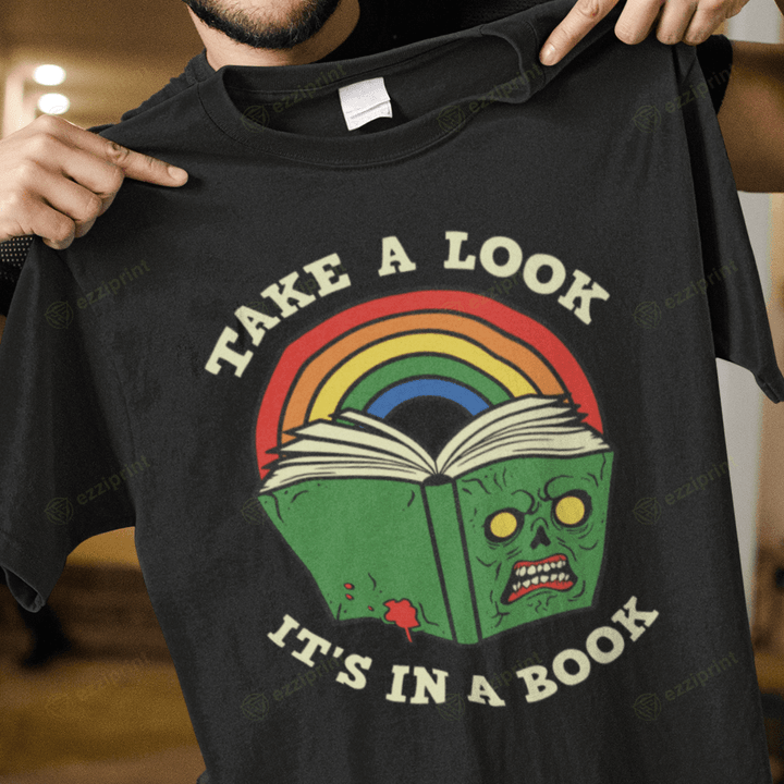 Take A Look Evil Dead Reading Rainbow Mashup T-Shirt