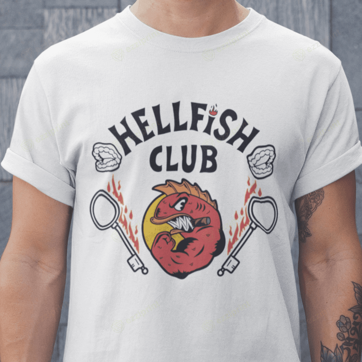 Hellfish Club Hellfire Club The Simpsons Mashup T-Shirt