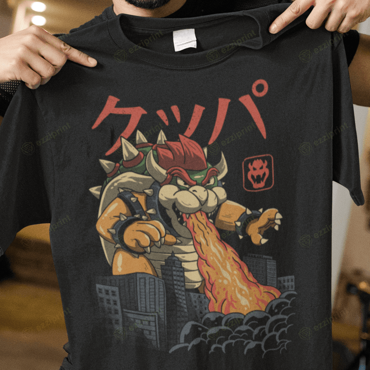Koopa Kaiju Bowser Super Mario T-Shirt