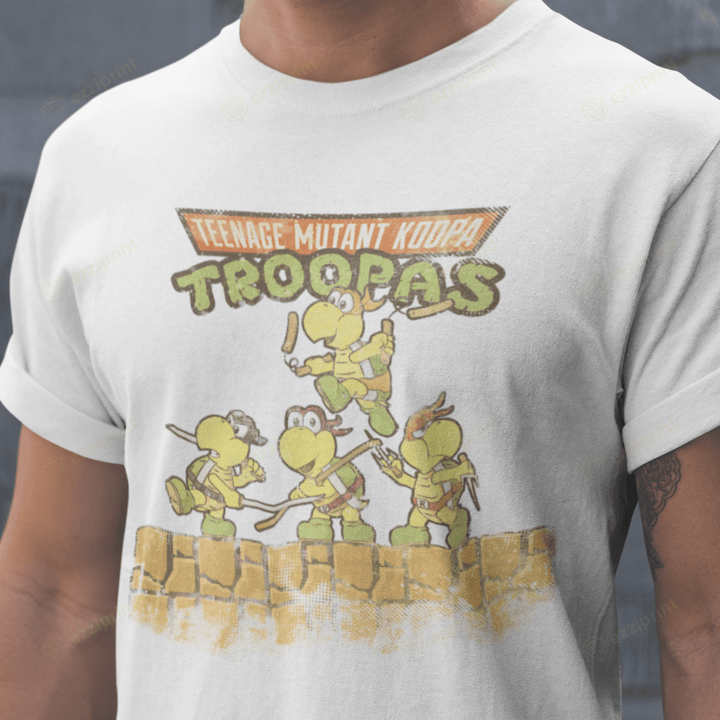 TMKT Teenage Mutant Ninja Turtles Koopa Troopas Mashup T-Shirt