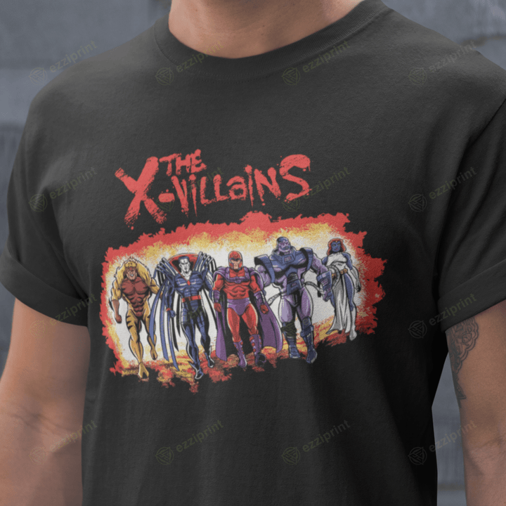 X-Villains The Warriors Marvel Characters T-Shirt