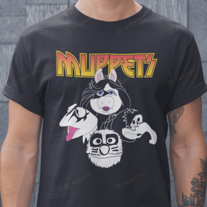 Kispets Kiss Band The Muppets Mashup T-Shirt