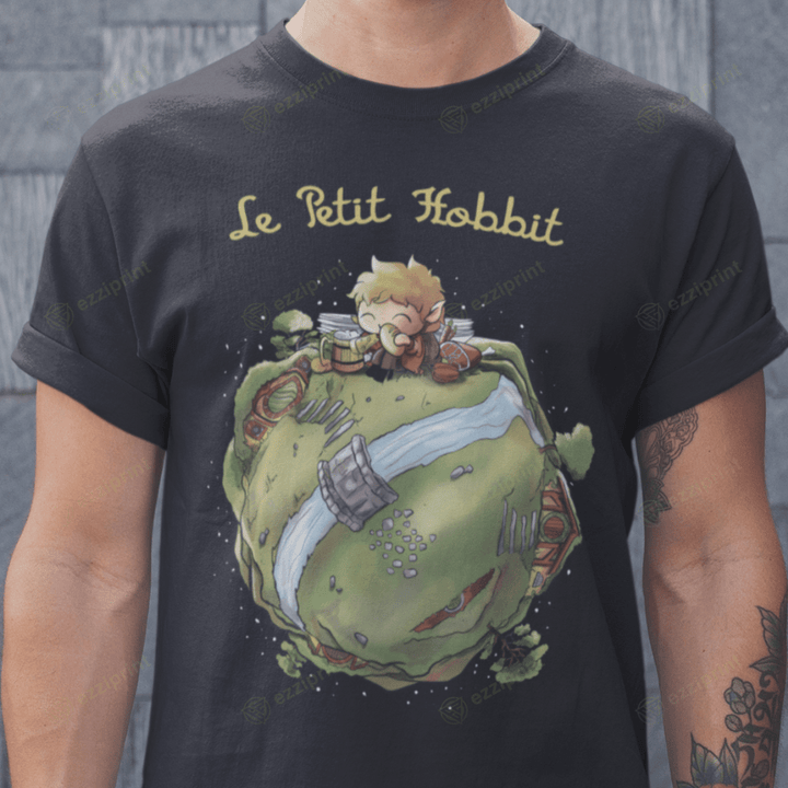 Le Petit Hobbit Le Petit Prince Frodo Baggins The Lord of the Rings Mashup T-Shirt