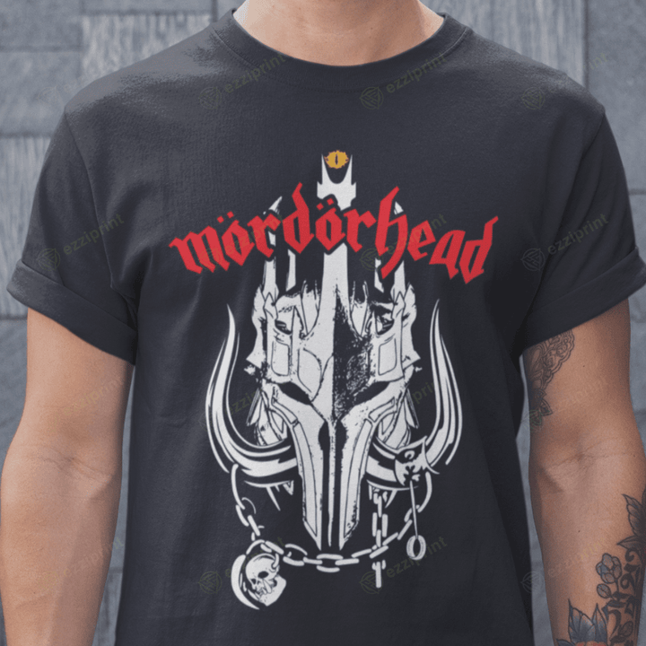 Mordorhead Rock Motorhead Sauron The Lord of the Rings Mashup T-Shirt