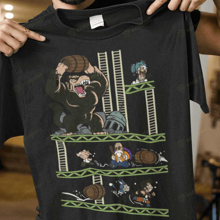 DB Kong Donkey Kong Dragon Ball Mashup T-Shirt