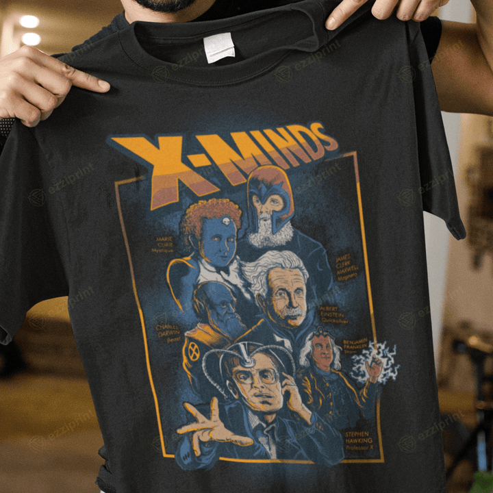 X-Minds X-Men Famous Scientists T-Shirt