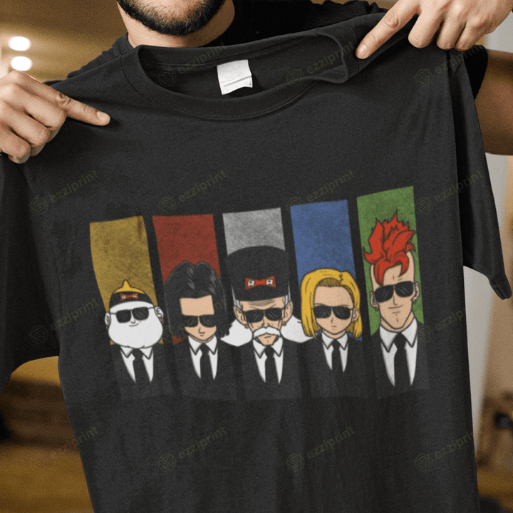 Reservoir Androids Reservoir Dogs Dragon Ball Z Mashup T-Shirt