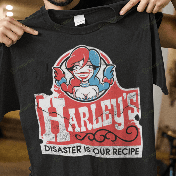 Disaster Is Our Recipe Harley Quinn DC Comics T-Shirt