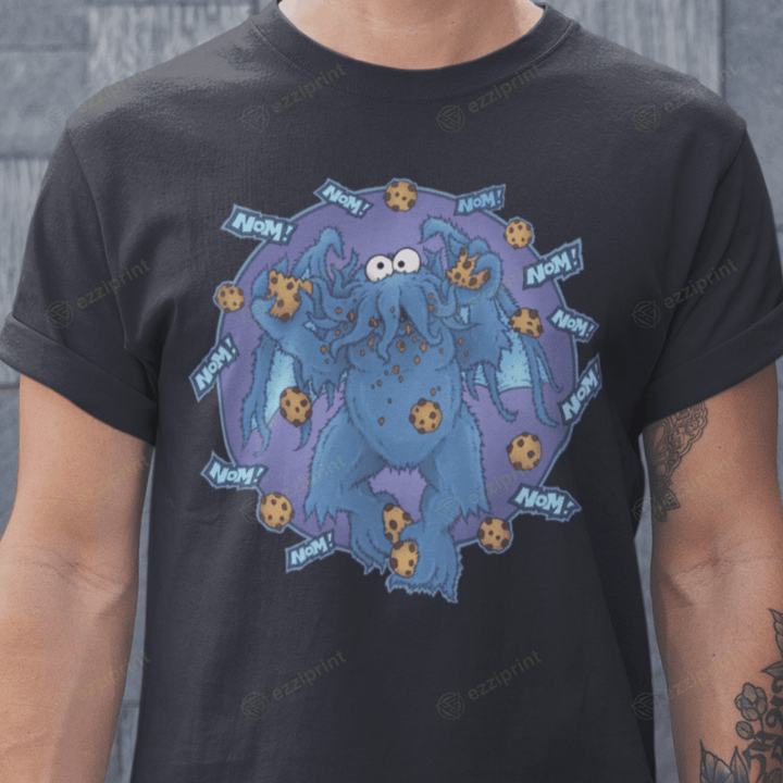 Nom Nom Nom Cookie Monster The Muppets T-Shirt