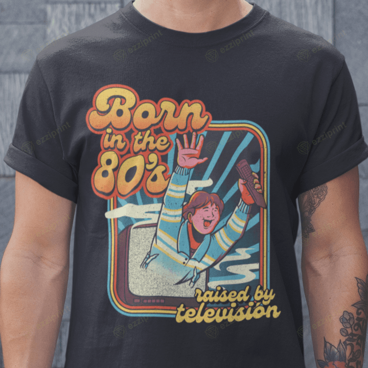 Raised By Television 80s T-Shirt
