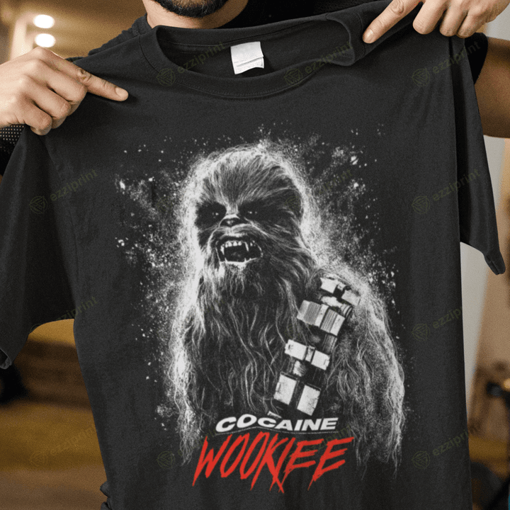 Wookiee Cocaine Bear Chewbacca Star Wars T-Shirt