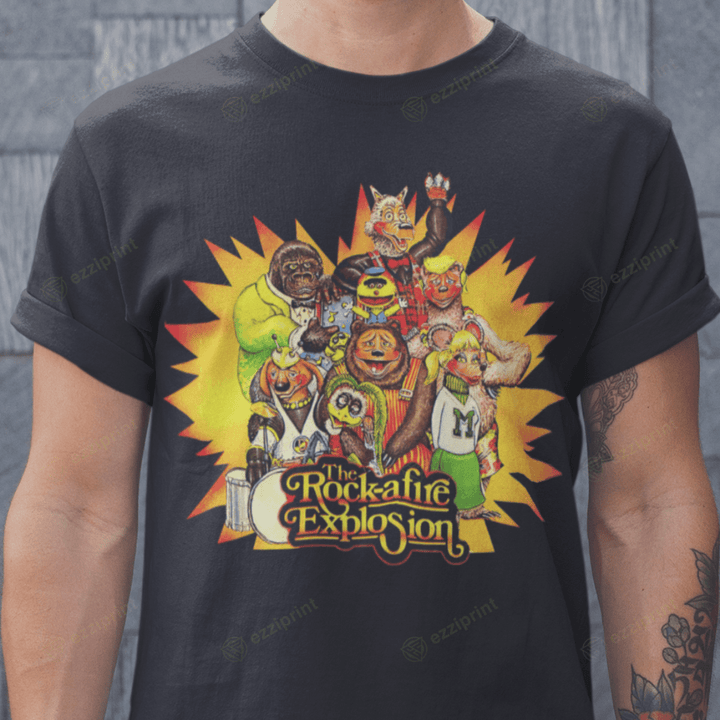 The Rock-afire Explosion ShowBiz Pizza Place T-Shirt