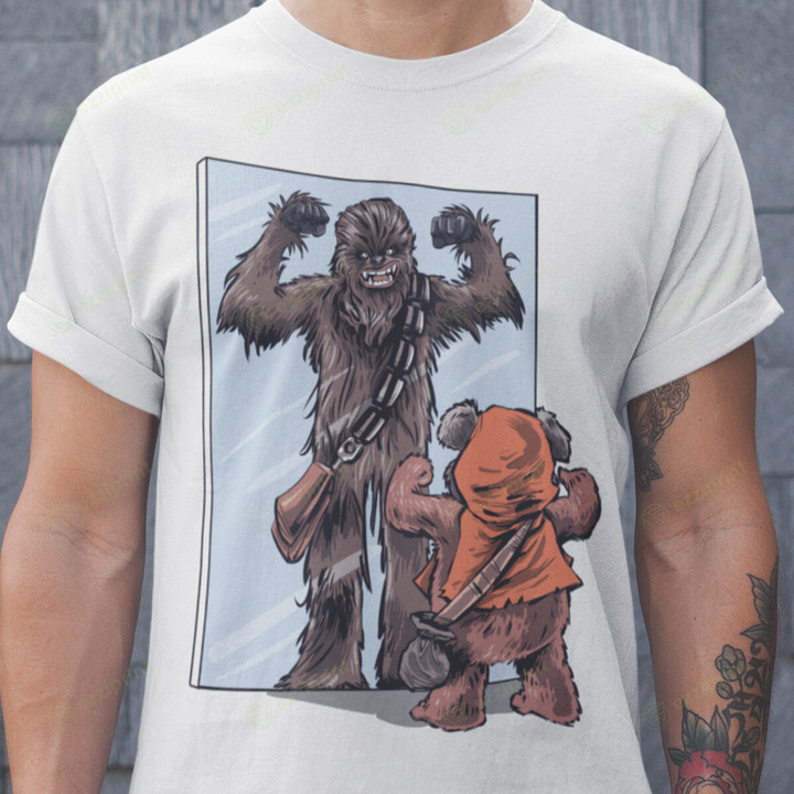 Training The Ewok Chewbacca Star Wars T-Shirt