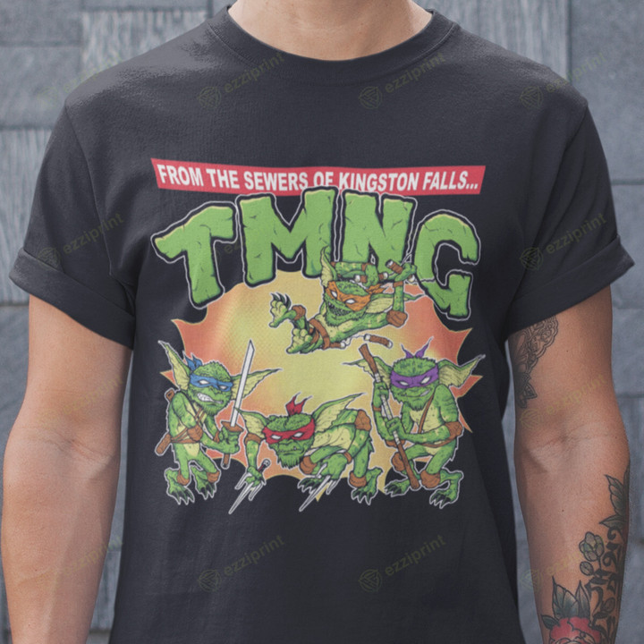 Ninja Gremlins Teenage Mutant Ninja Turtles T-Shirt