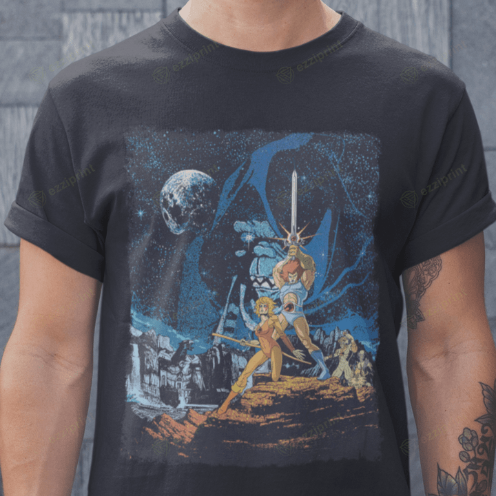 Thundercats Wars Star Wars Thundercats Mashup T-Shirt