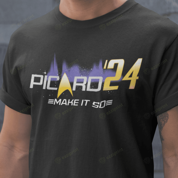 Picard 24 Make It So Star Trek T-Shirt