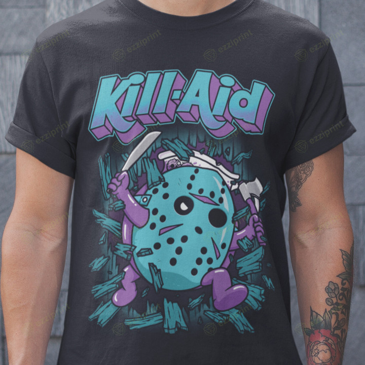Kill-Aid Kool-Aid Man Jason Voorhees T-Shirt