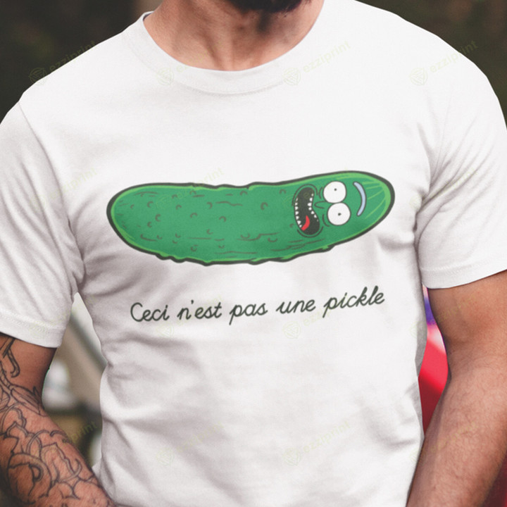 Ceci n´est pas une pickle Rick and Morty T-Shirt
