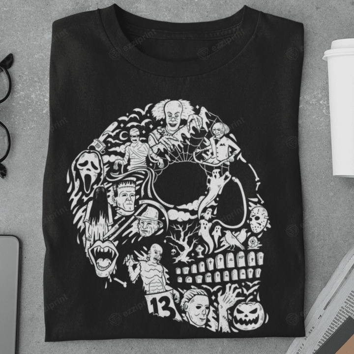 Horror Skull Horror T-Shirt