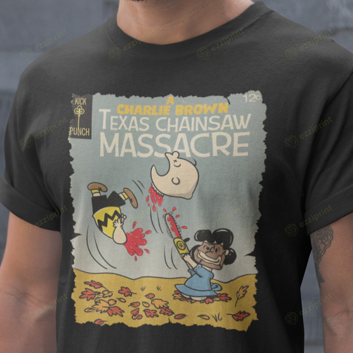 Chainsaw Massacre Snoopy Horror T-Shirt