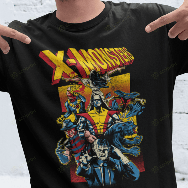 X-Monsters Horror T-Shirt
