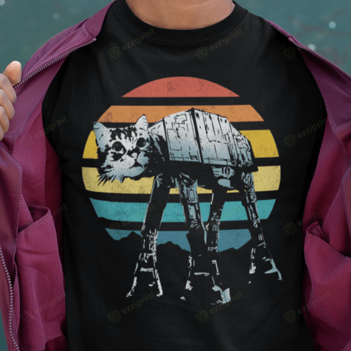 cAT-cAt AT-AT Walker Star Wars Cat T-Shirt