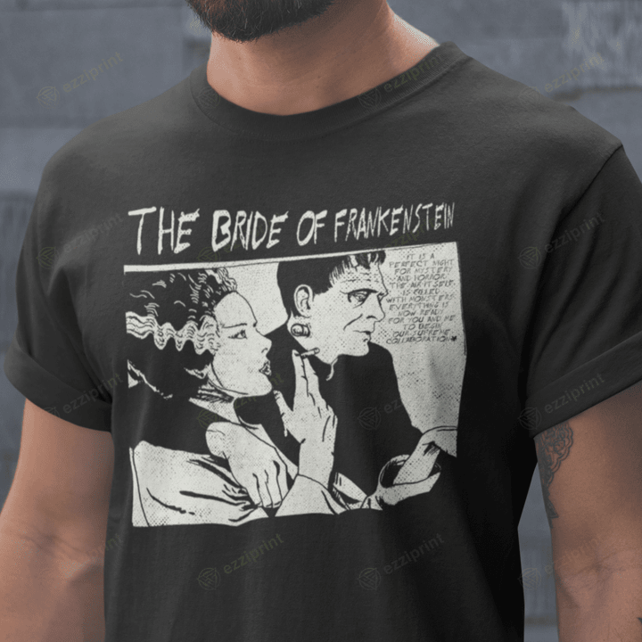 The Bride My Chemical Romance Frankenstein Mashup T-Shirt