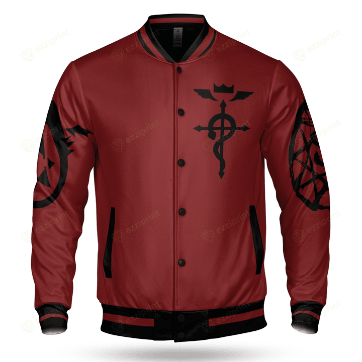 Edward Fullmetal Alchemist Varsity Jacket