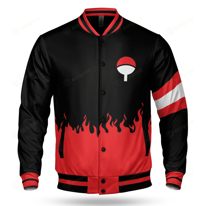Uchiha Clan Symbol Naruto Varsity Jacket