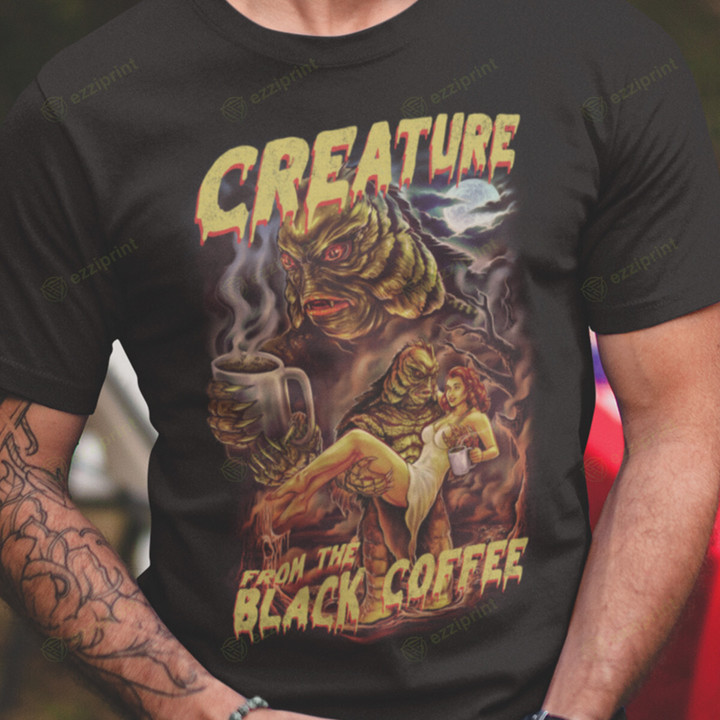 Creature From The Black Coffee Horror T-Shirt