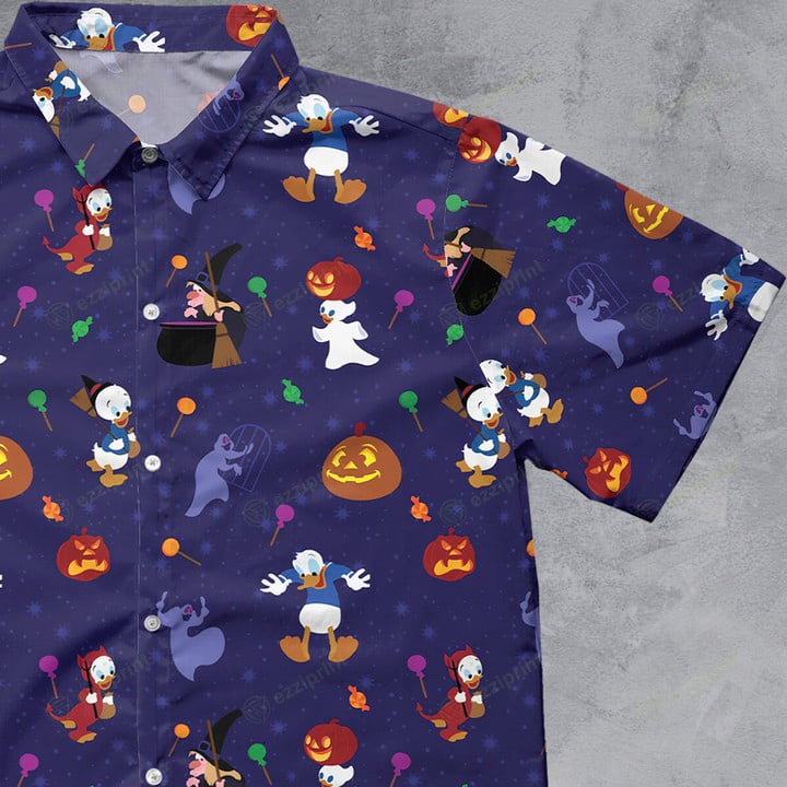 Spooky Month Halloween Button Down Shirt