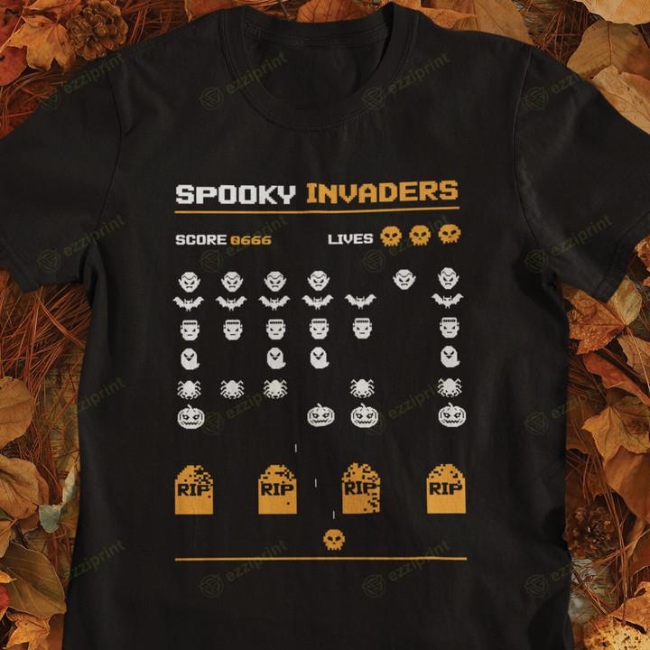 Spooky Invaders Invader Zim T-Shirt