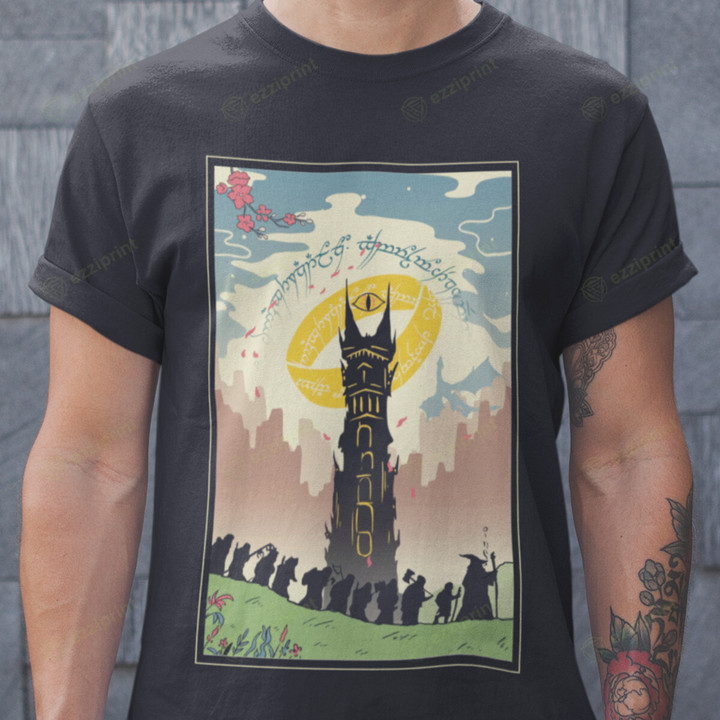 The Ring Ukiyo-e The Lord of the Rings T-Shirt