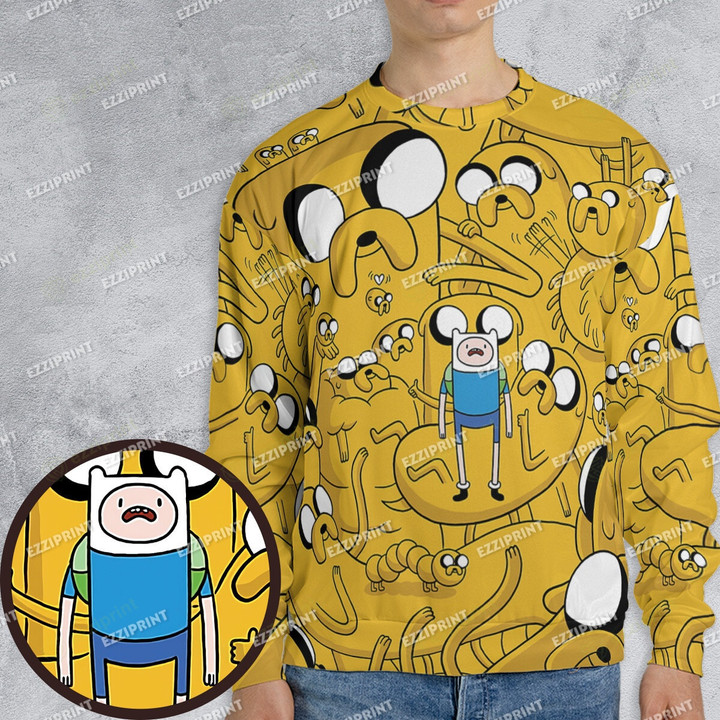 Jake The Dog Adventure Time Sweatshirt